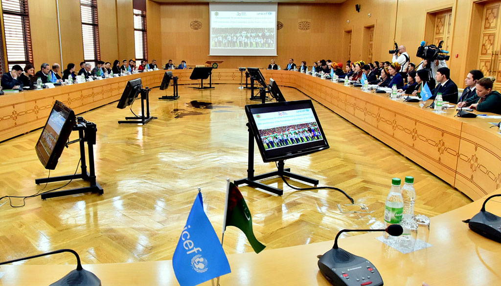 Turkmenistan celebrates the 30th anniversary of the adoption of the Convention on the Rights of the Child