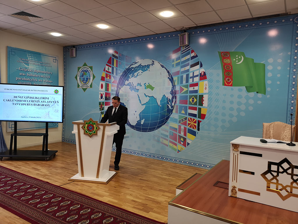 Presentation of “The Atlas of delimitation of marine areas” in Ashgabat