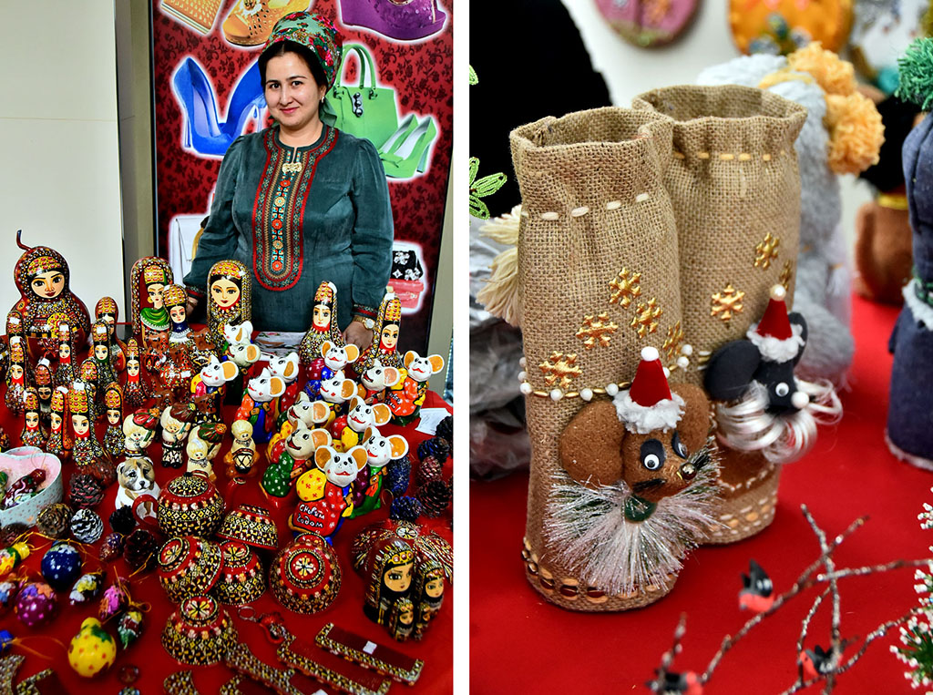 Täze ýyl art-bazary: el hünäriniň baýramy