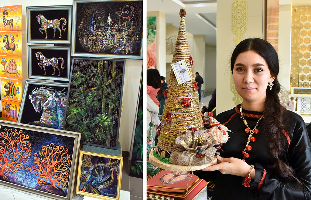 Täze ýyl art-bazary: el hünäriniň baýramy