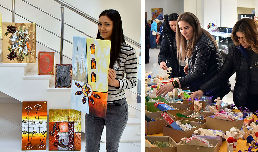 Täze ýyl art-bazary: el hünäriniň baýramy