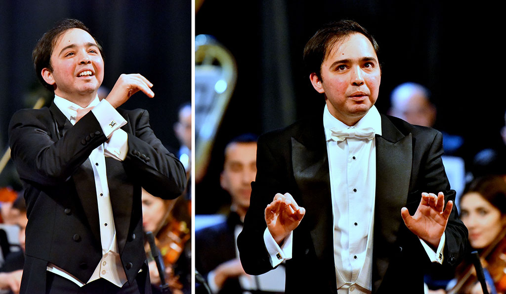 Resul Gylyjowyň ýolbaşçylygyndaky orkestr Täze ýyl konsertini berdi