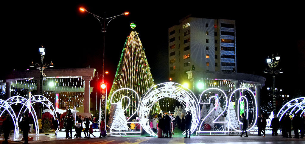 Contest for the best New Year’s decoration of the Turkmen capital is summed up 