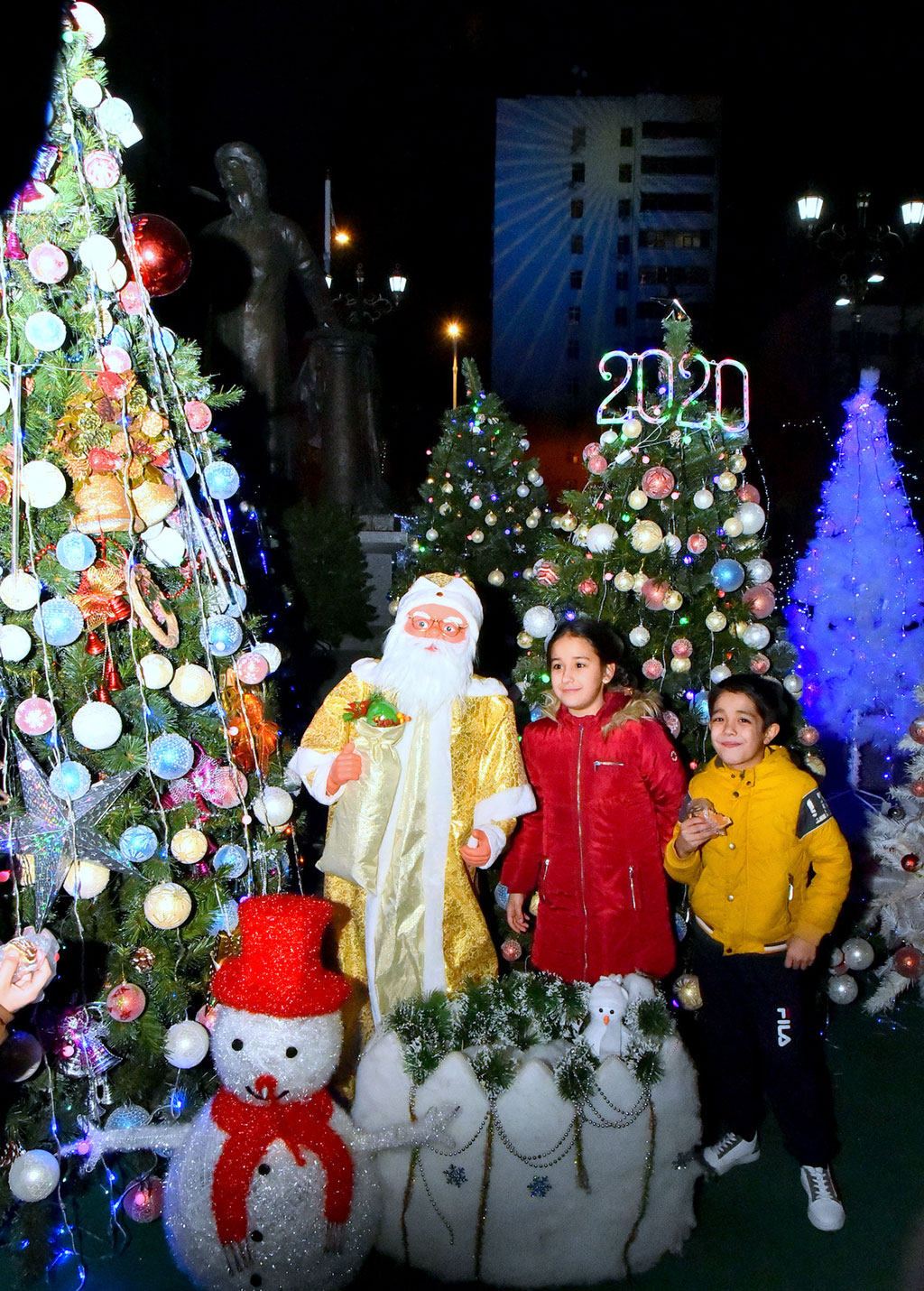 Contest for the best New Year’s decoration of the Turkmen capital is summed up 