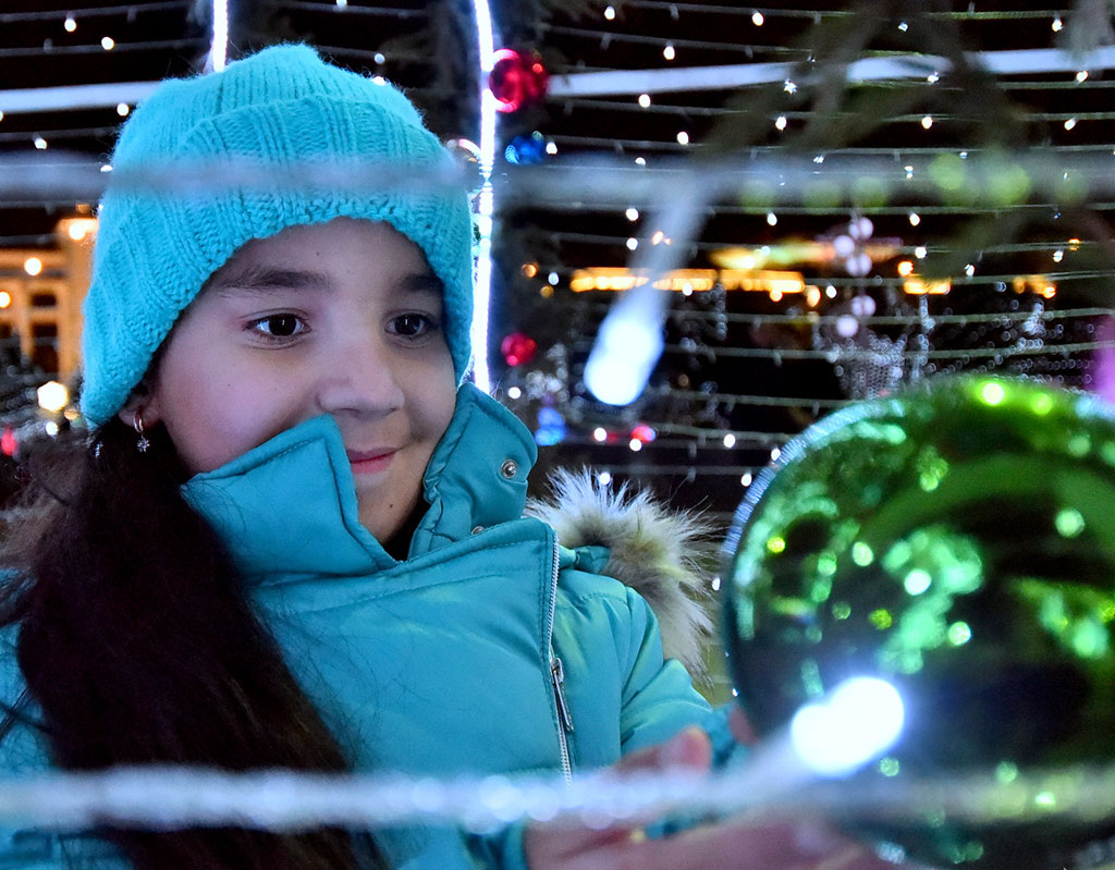 Square in front of Älem Cultural and Entertainment Centre is a main place of New Year celebrations