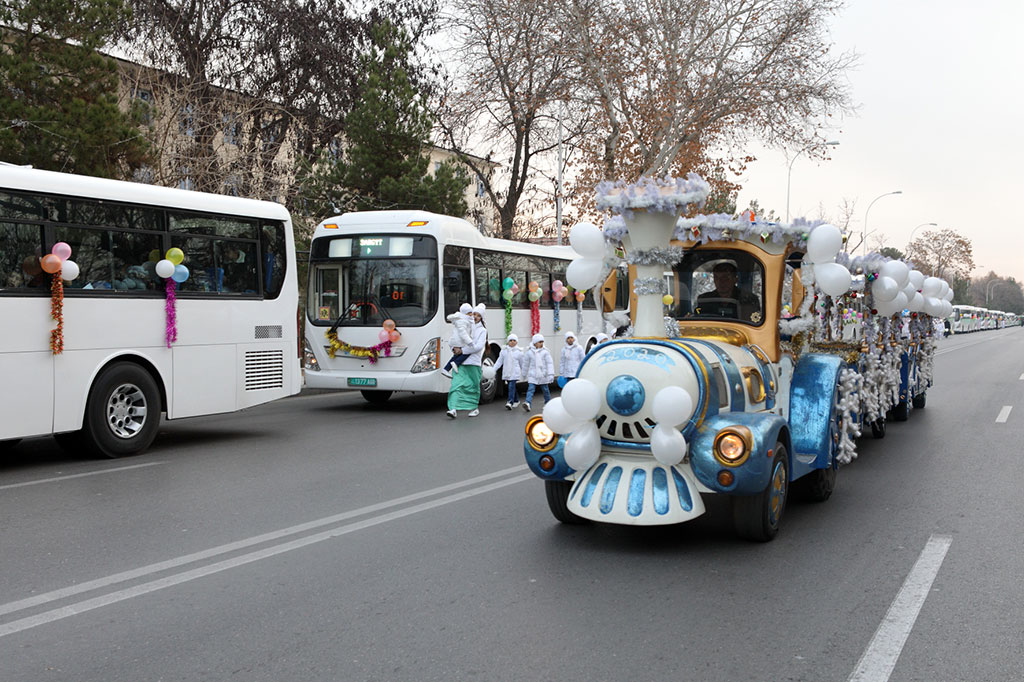 Gökderede çagalaryň gyşky dynç alyş möwsümi başlandy