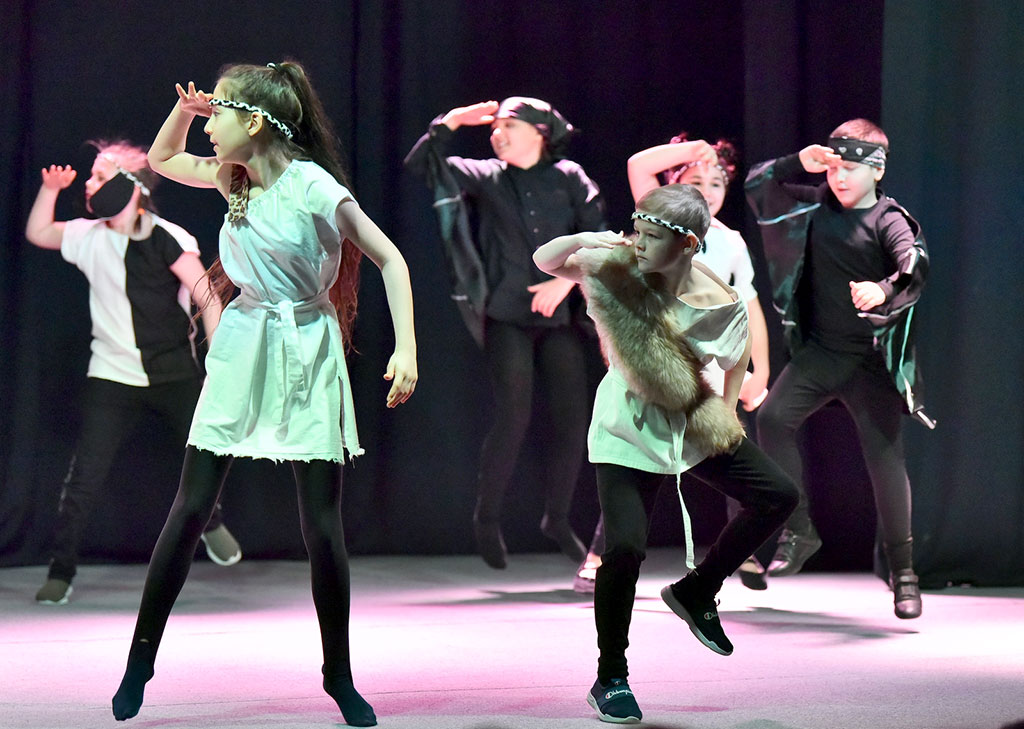 Детская театральная студия представила свою версию сказки Редьярда Киплинга 