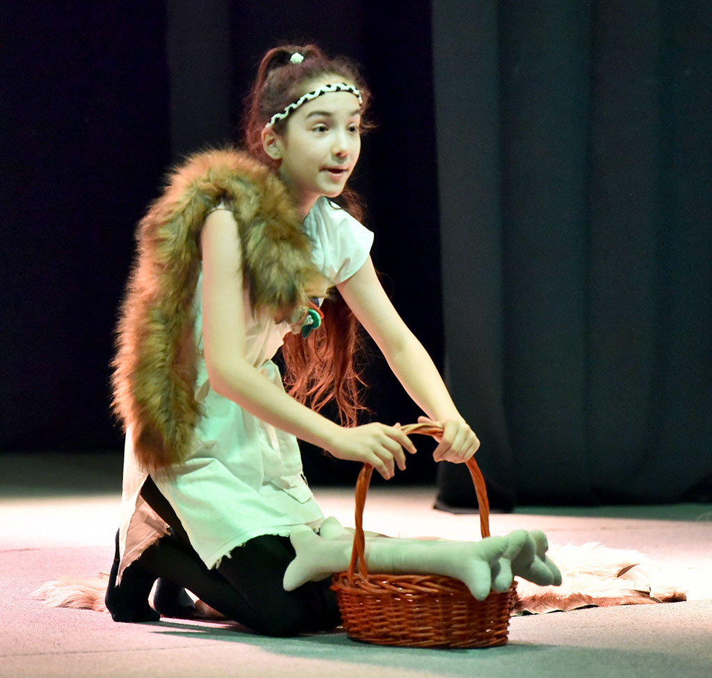 Детская театральная студия представила свою версию сказки Редьярда Киплинга 