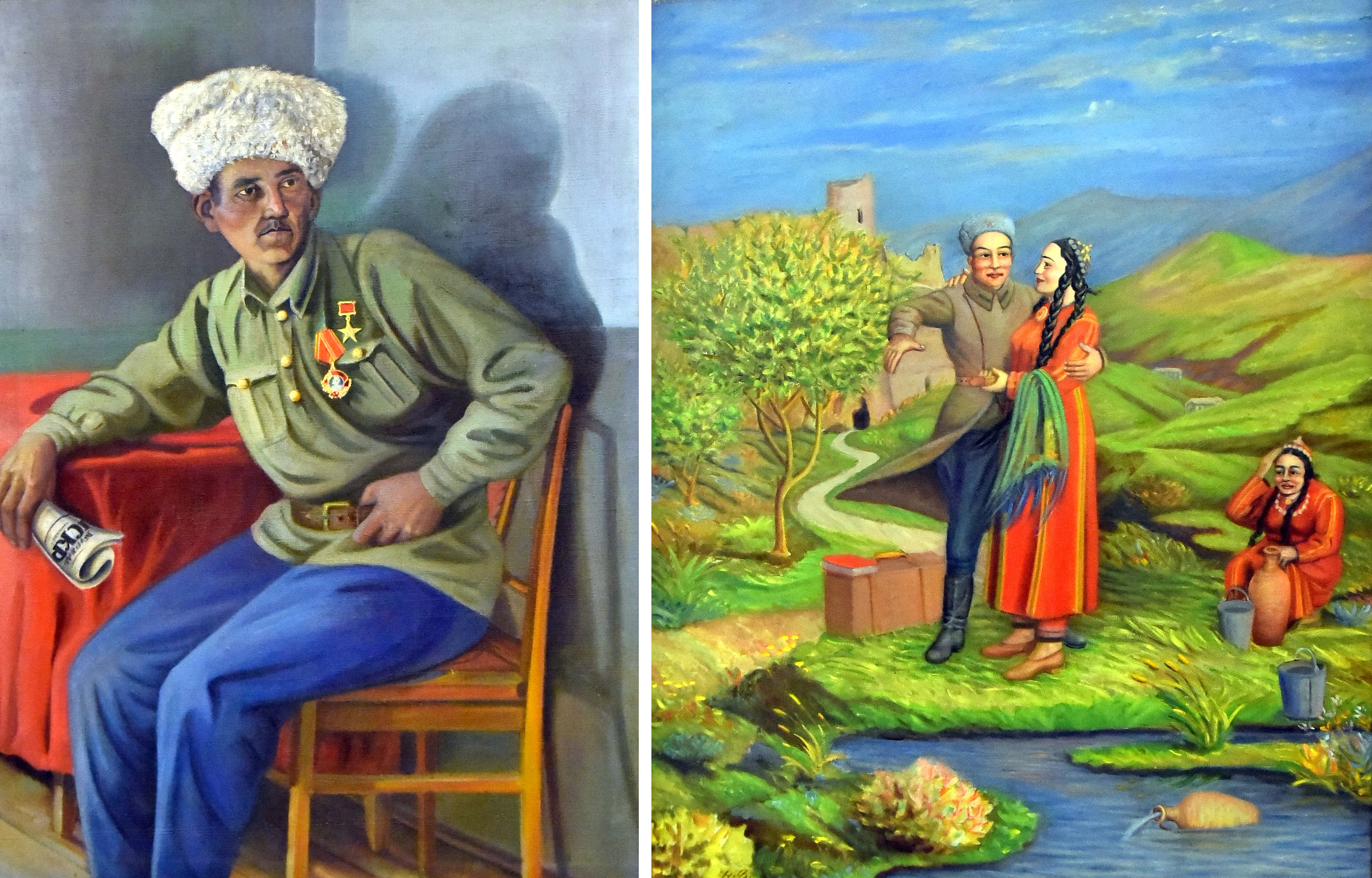 Şekillendiriş sungaty muzeýinde Bäşim Nurala bagyşlanan sergi açyldy