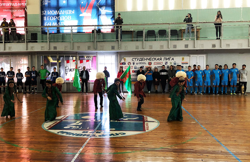 Student-Led Folk Group and Football Team Set Up in Volgograd