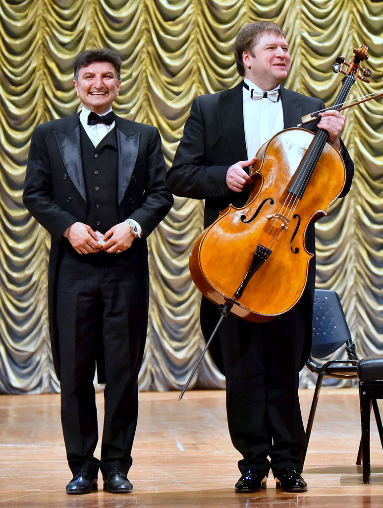 Cellist Aleksey Vasiliev and Pianist Vladimir Mkrtumov Present Musical Tribute to Great Victory