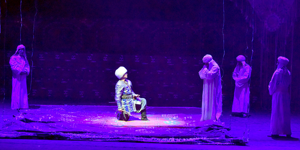 Legend about Gyrat and Story of Jennet: Main Drama Theater Stages Production Based on Book by President of Turkmenistan 