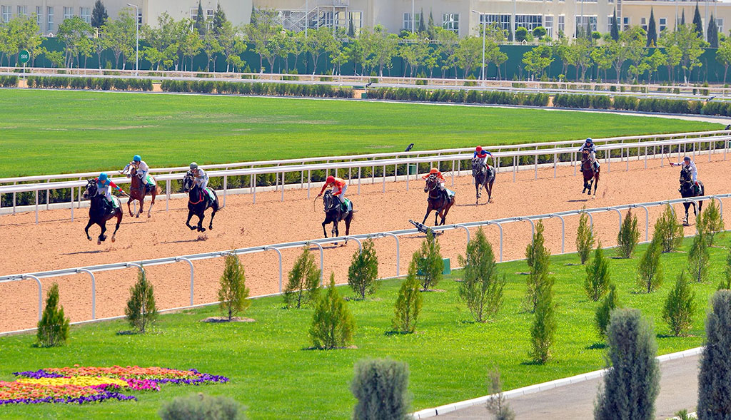 The best jockeys of the country take part in races