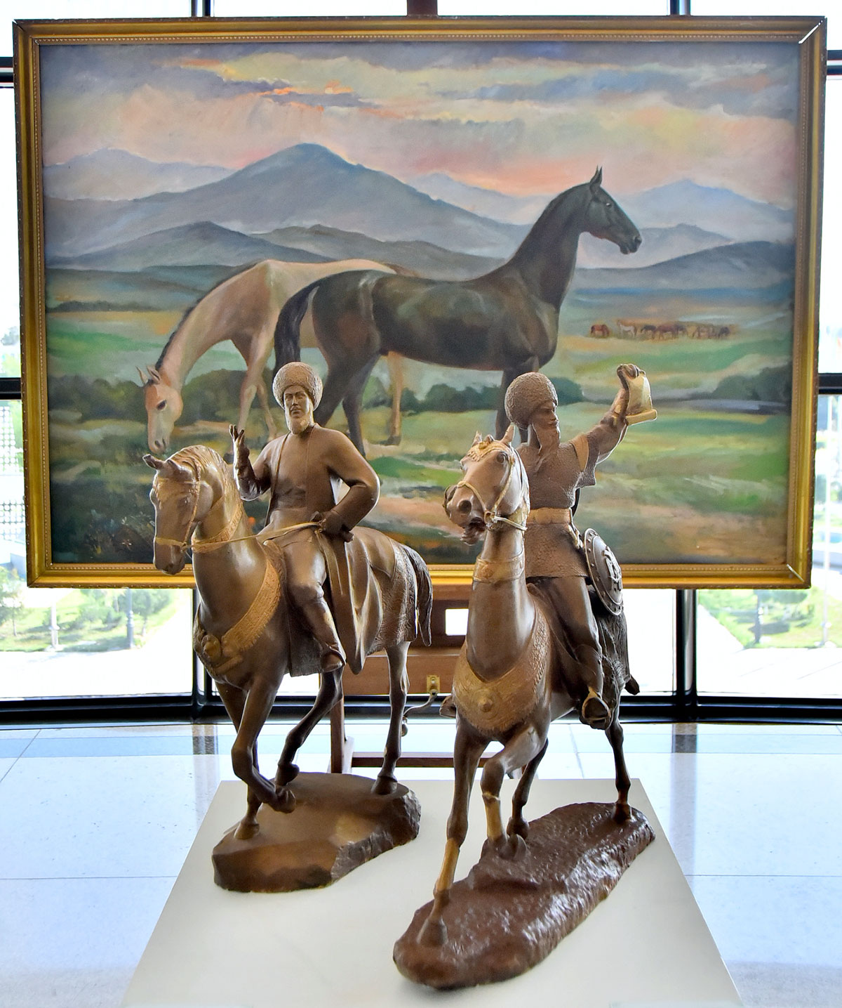 An Exhibition at the Museum of Fine Arts: An Ode to Akhalteke Horses   