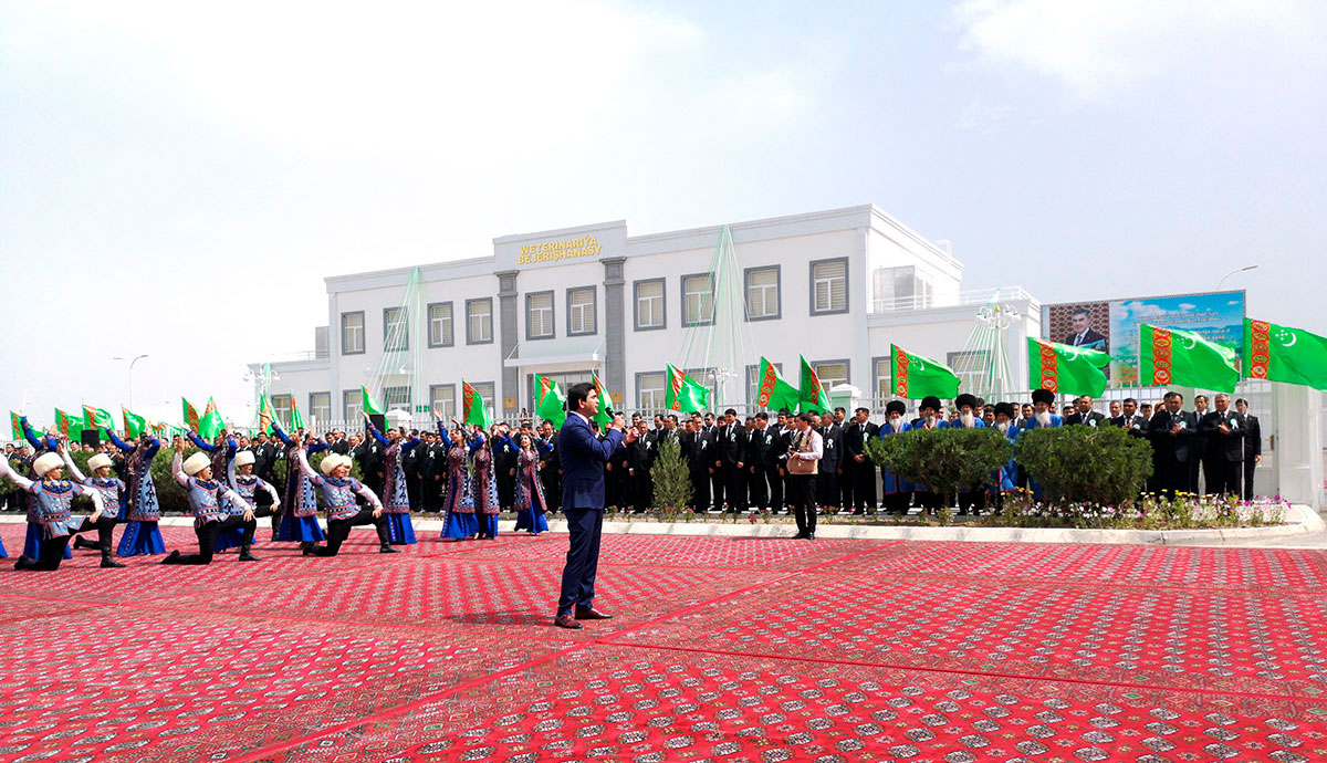 Modern infrastructure for protection and development of breed characteristics of alabay established in Turkmenistan 
