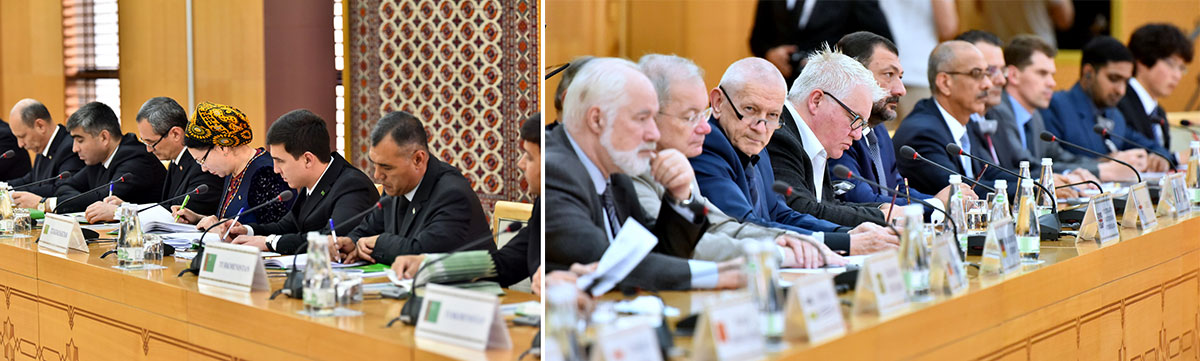 Briefing on Turkmenistan’s efforts on non-dissemination of infections at the Ministry of Foreign Affairs of Turkmenistan 