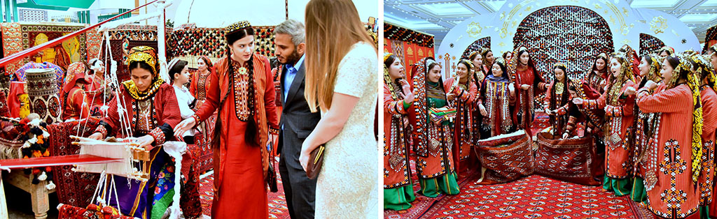 Carpet vernissage: History and modern panoramic of Turkmen carpet art 