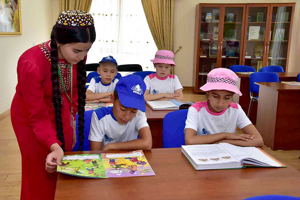 Summer holiday season is opened in children health improving centres of Gyokdere