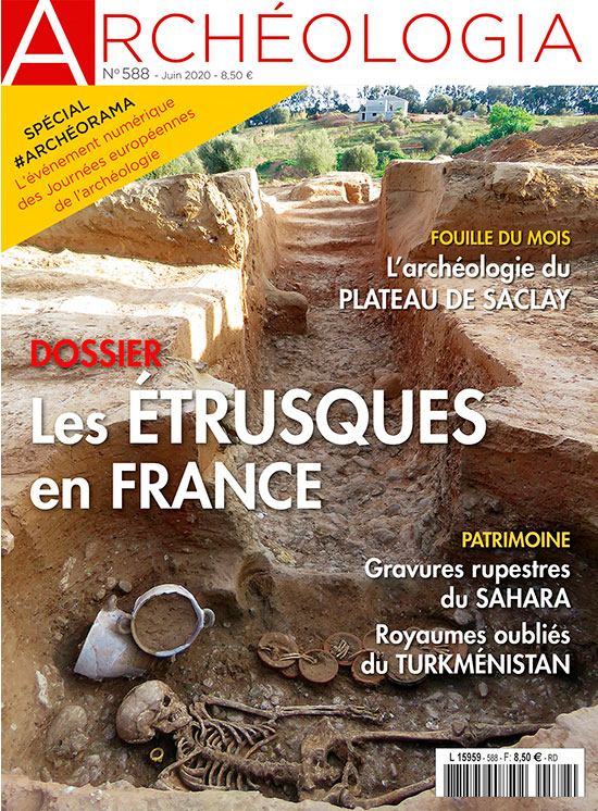 French scientific and popular magazine about excavations in Turkmenistan 