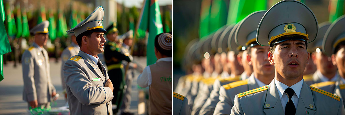 Events on occasion of supplement of the Officer Corp of Turkmenistan are held in the country 