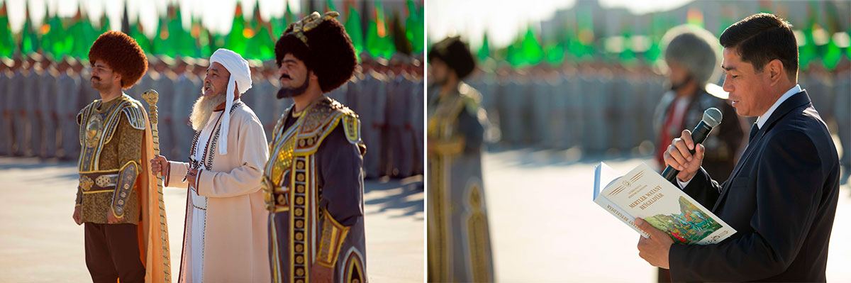 Events on occasion of supplement of the Officer Corp of Turkmenistan are held in the country 