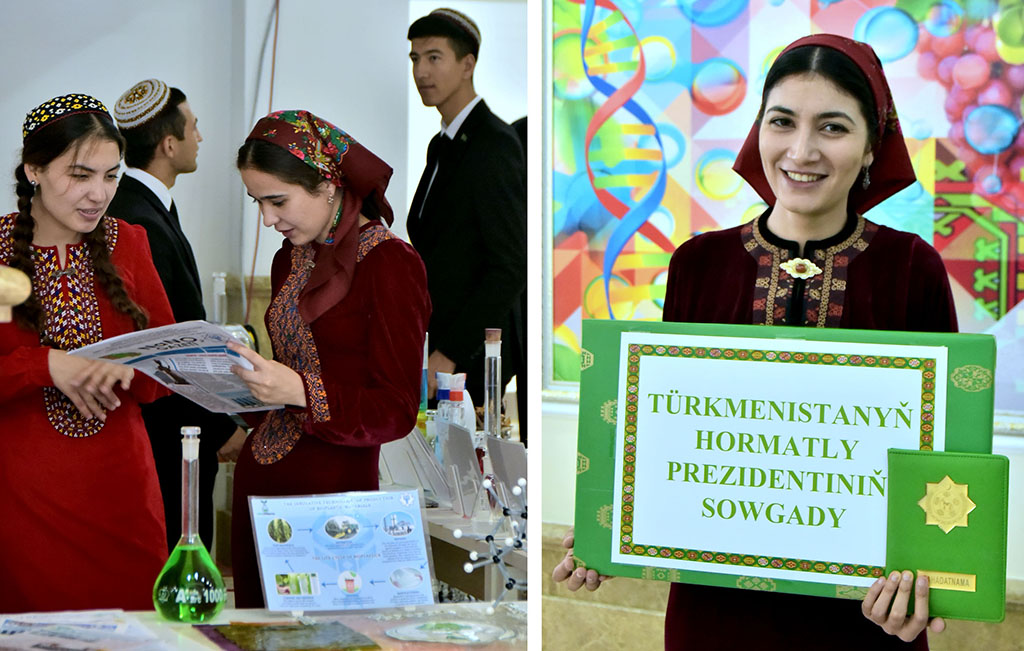 The ceremony of awarding the winners of the young scientists’ contest