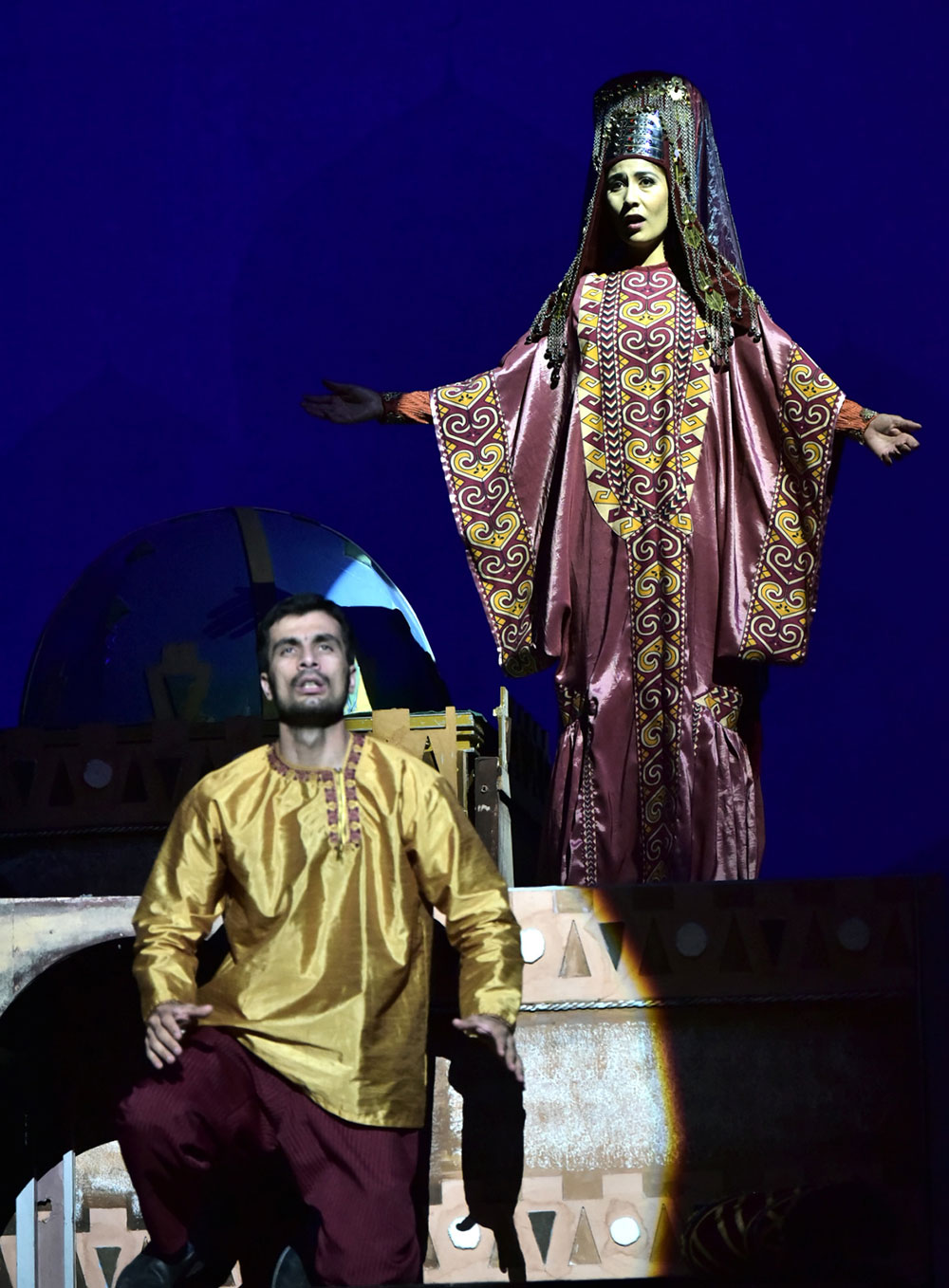 Magtymguly adyndaky Sazly-drama teatrynda «Nejep oglan» operasy sahnalaşdyrylýar