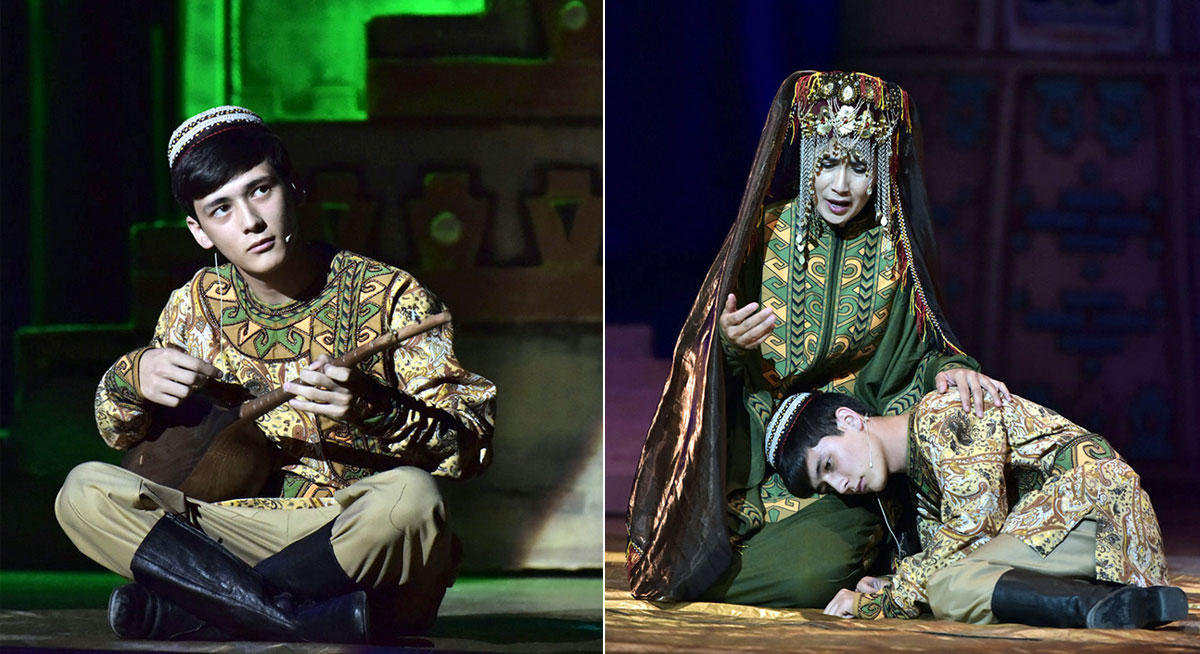 New opera “Nedjep oglan” in Ashgabat 