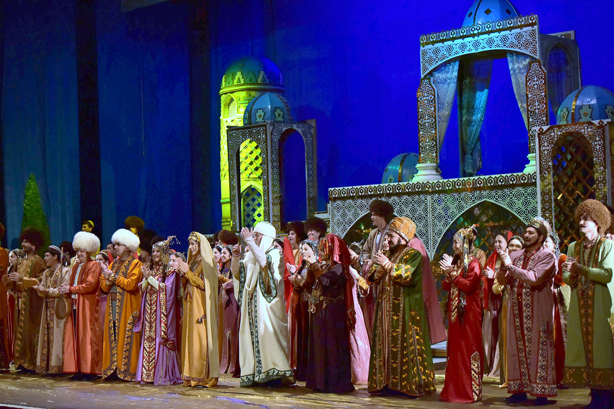 New opera “Nedjep oglan” in Ashgabat 