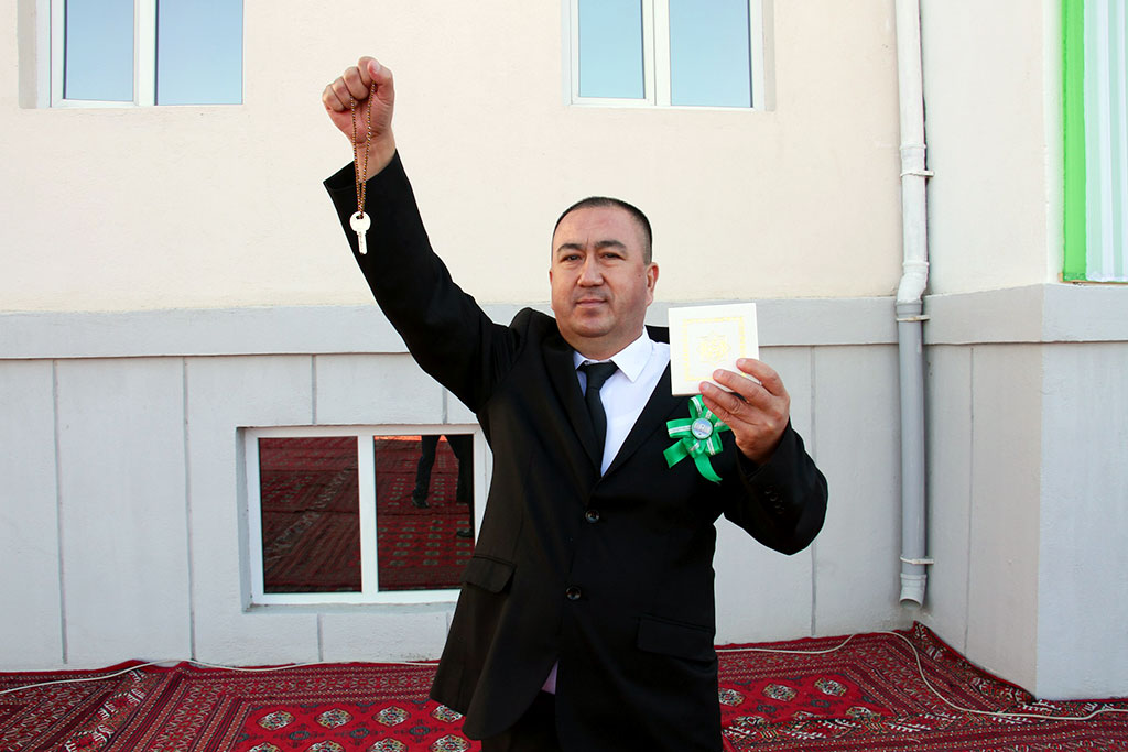 New residential buildings are opened in Ashgabat and Dashoguz