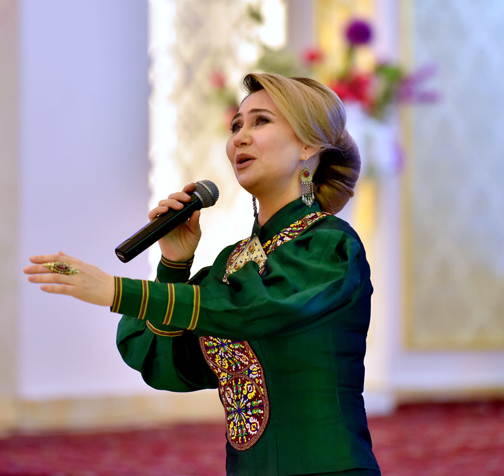 Celebration in honor of poetess Amangozel Shagulyyeva in Ashgabat 