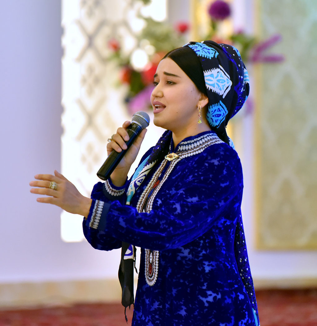 Celebration in honor of poetess Amangozel Shagulyyeva in Ashgabat 