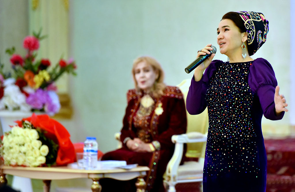 Celebration in honor of poetess Amangozel Shagulyyeva in Ashgabat 