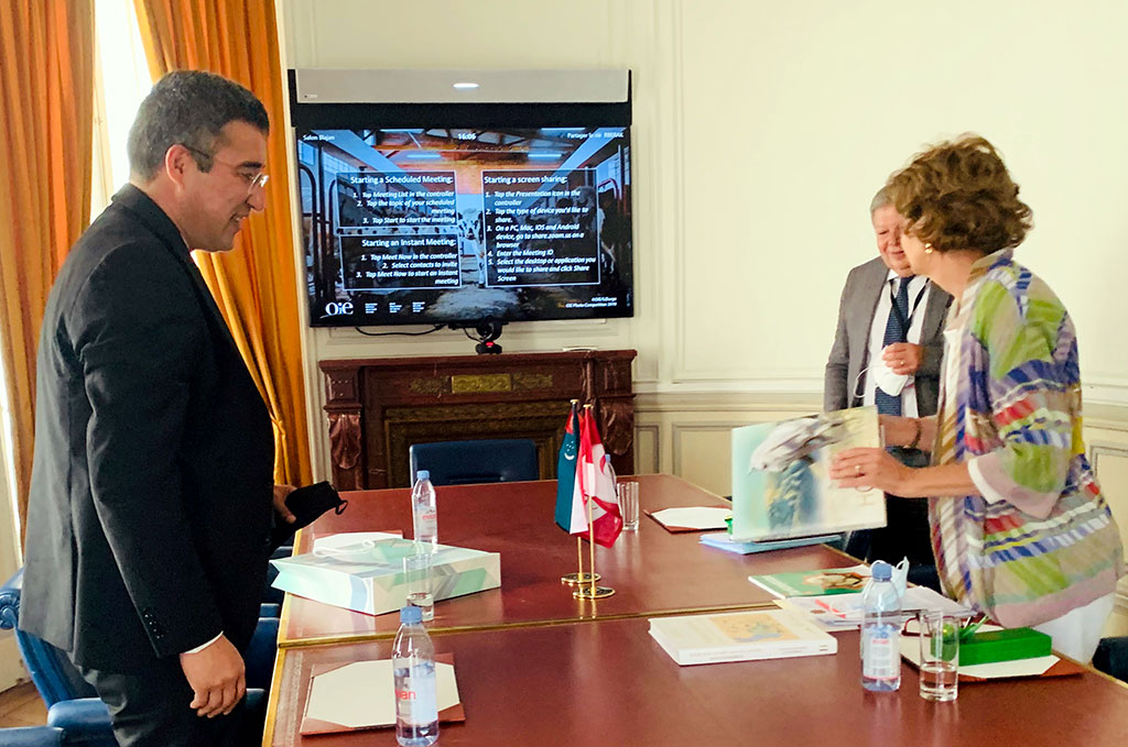 Head of World Organization for Animal Health gets acquainted with the  Association “Turkmen Alabais”