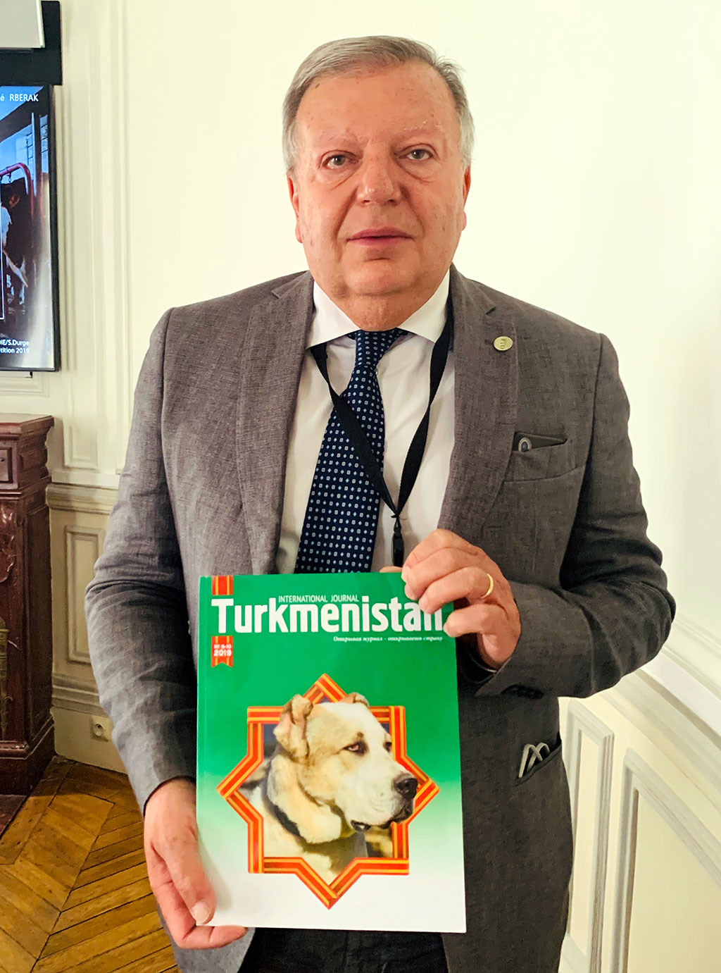 Haýwanlaryň saglygyny goramak boýunça Bütindünýä Guramasynyň ýolbaşçysy «Türkmen alabaý itleri» assosiasiýasynyň işi bilen tanyşdyryldy