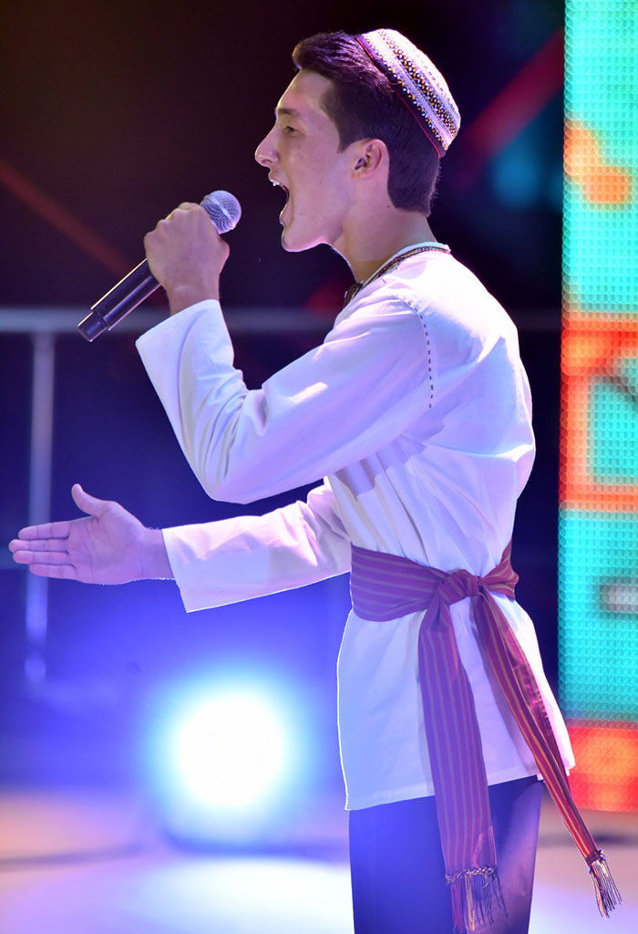 Turkmen capital hosts final gala concert of song contest 