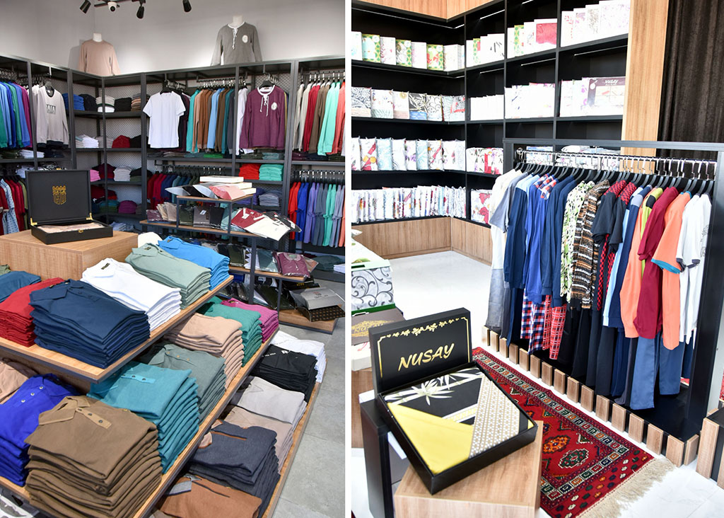 Network of branded shops of textile industry of the country is expanded