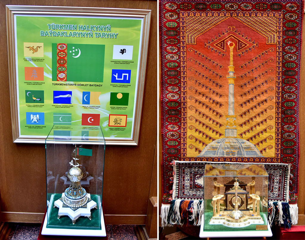 An Exhibition Celebrating Independence Day of Turkmenistan  