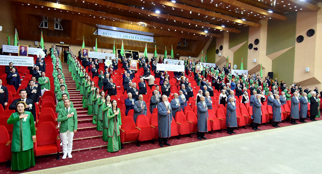 Halk Maslahaty session in Ashgabat