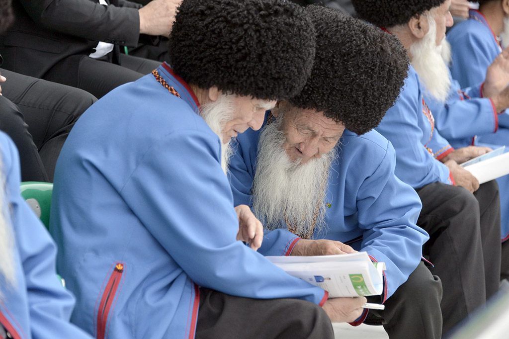 Celebration events are held in International Akhalteke equestrian complex