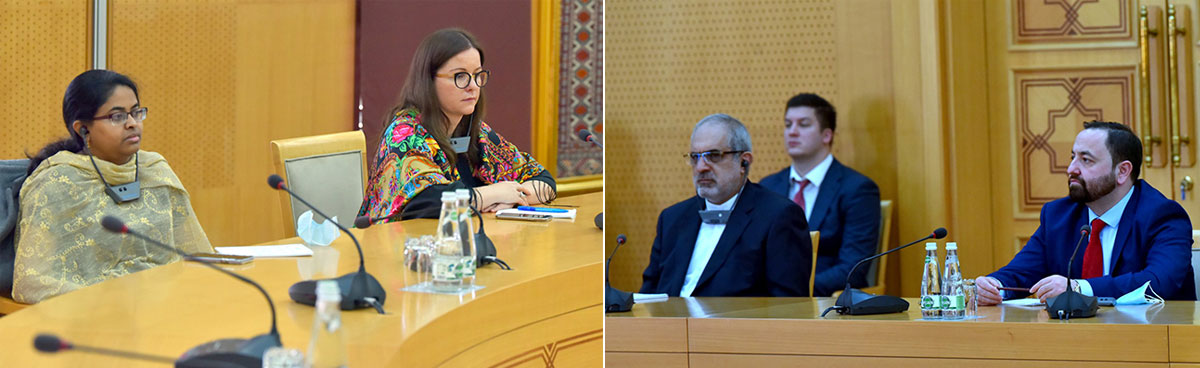 Briefing at MFA – work on preserving Ahalteke horses and Alabai dogs