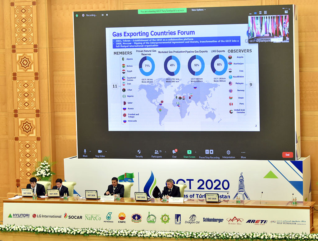 «Türkmenistanyň nebiti we gazy — 2020» atly XXV Halkara maslahat