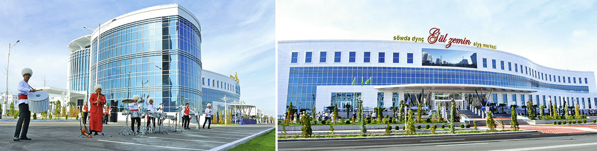 The President of Turkmenistan opens complex of new facilities in the capital