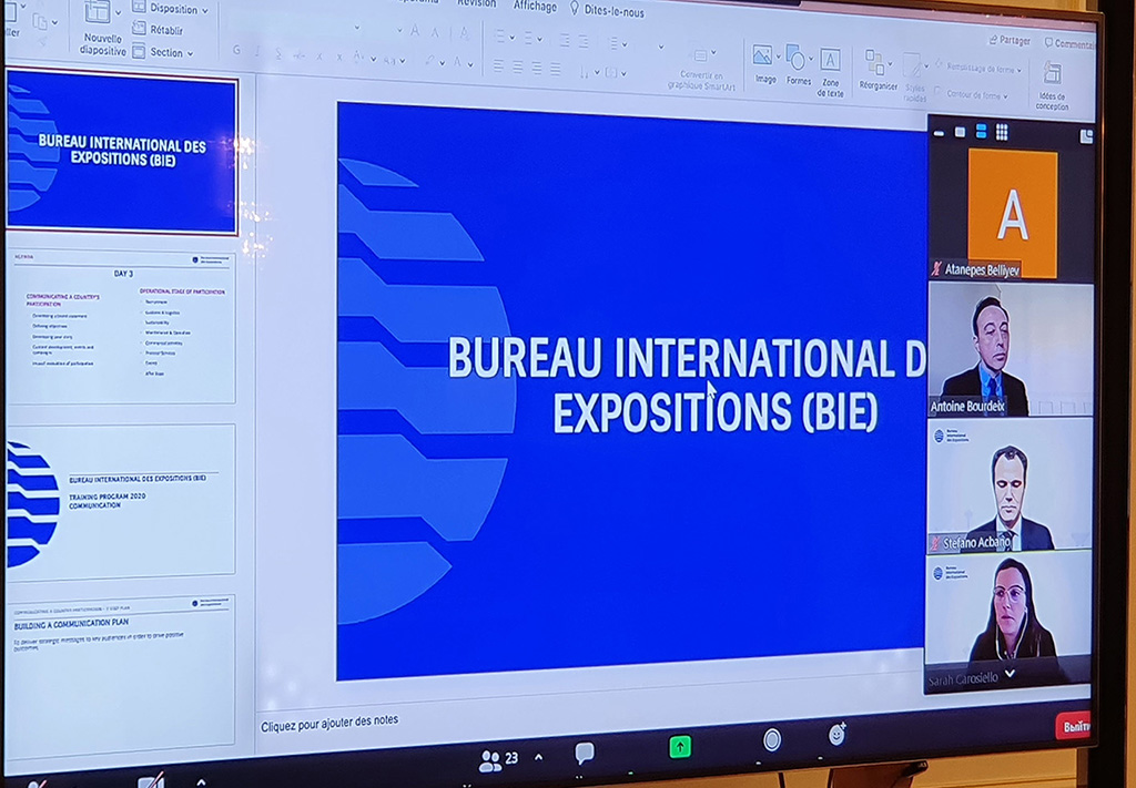 Bureau of International Expositions shares experience with colleagues from Turkmenistan