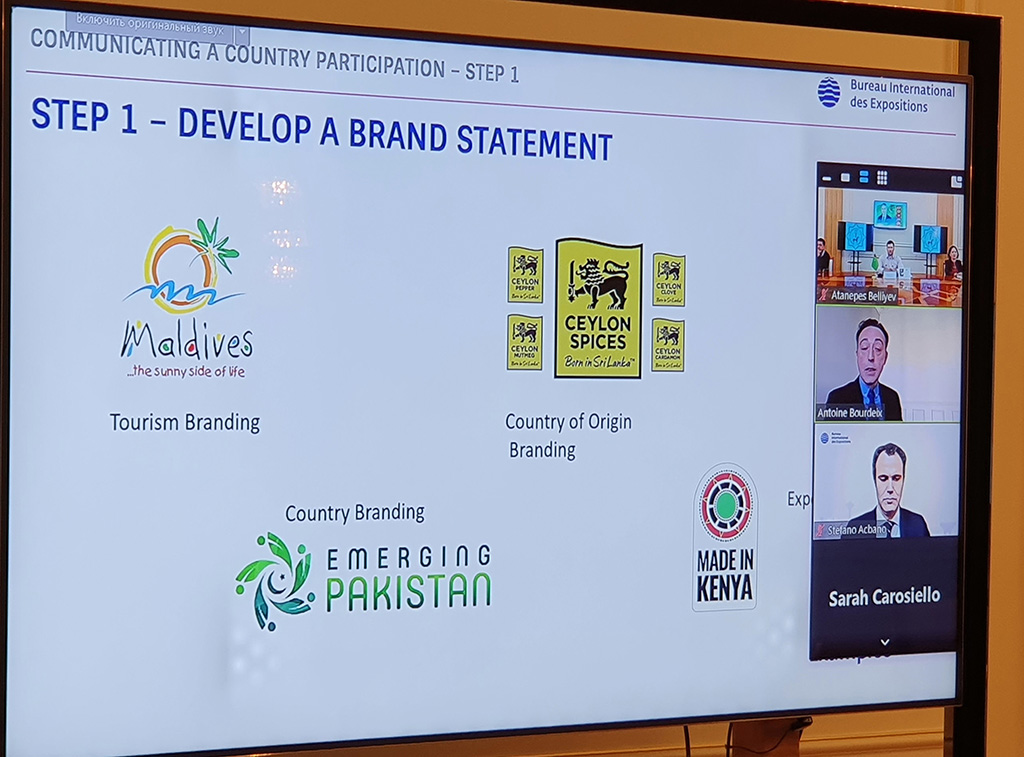 Bureau of International Expositions shares experience with colleagues from Turkmenistan