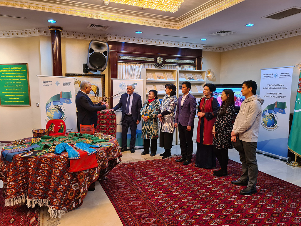 Celebrating the Anniversary with Uzbek Friends