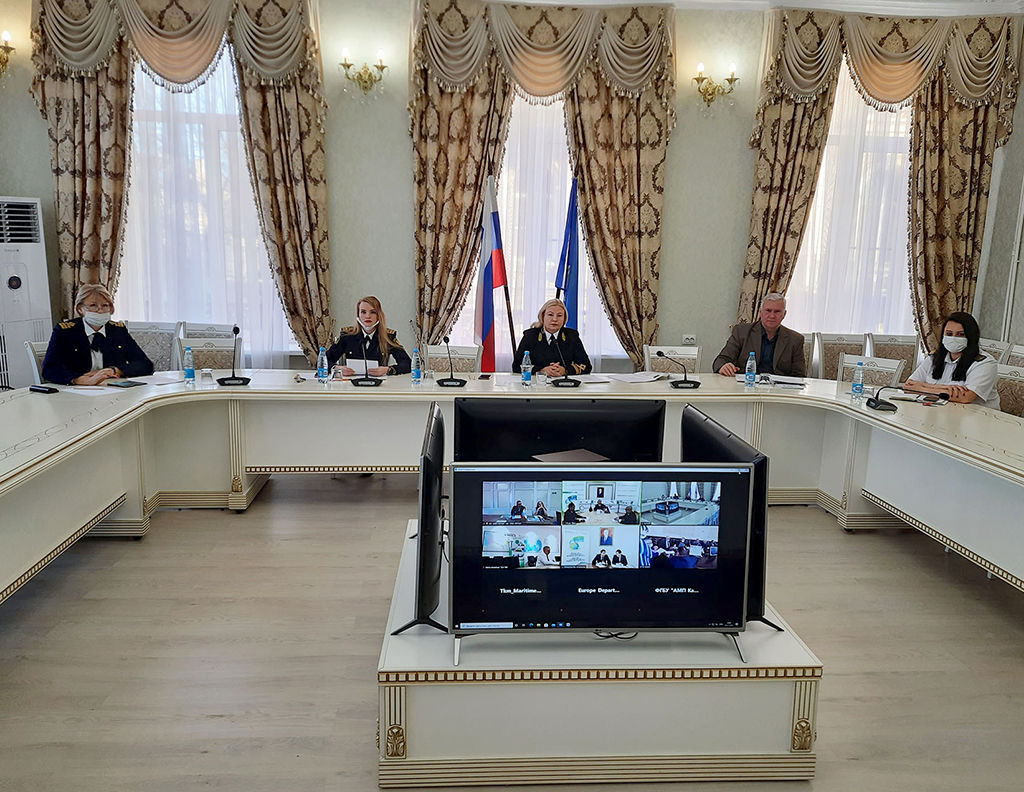 Hazar  sebitinde ulag we logistika ulgamynda onlaýn-maslahat geçirildi