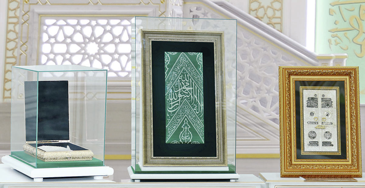 President Gurbanguly Berdimuhamedov participates in the opening ceremony of mosque in Balkan Region