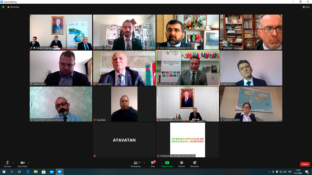 Round table session of scientists on occasion of the 25th anniversary of Turkmenistan’s neutrality is held in Turkey